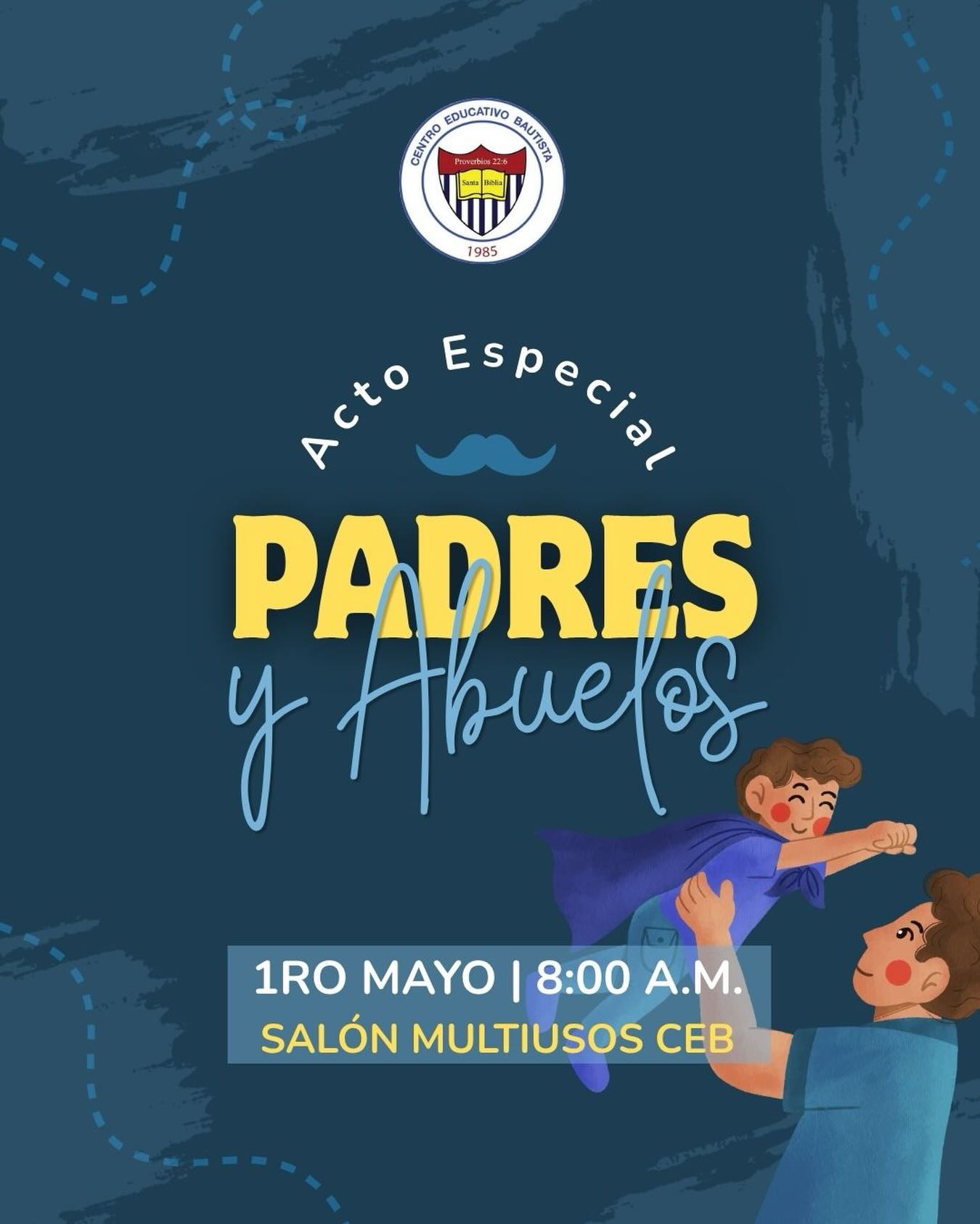 Acto especial para nuestros padres y abuelitos del CEB. 

Les esperamos!